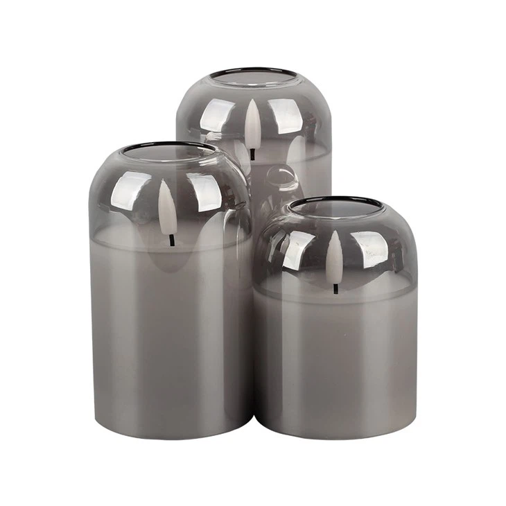 LED Flameless Candles Electronic Candle Lights1 Set Of 3 With Remote Control