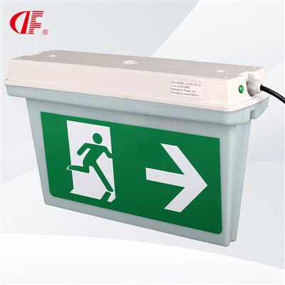 ضوء الطوارئ LED IP65 LED مدمج في الجدار ضوء حاجز الطوارئ القابل لإعادة الشحن